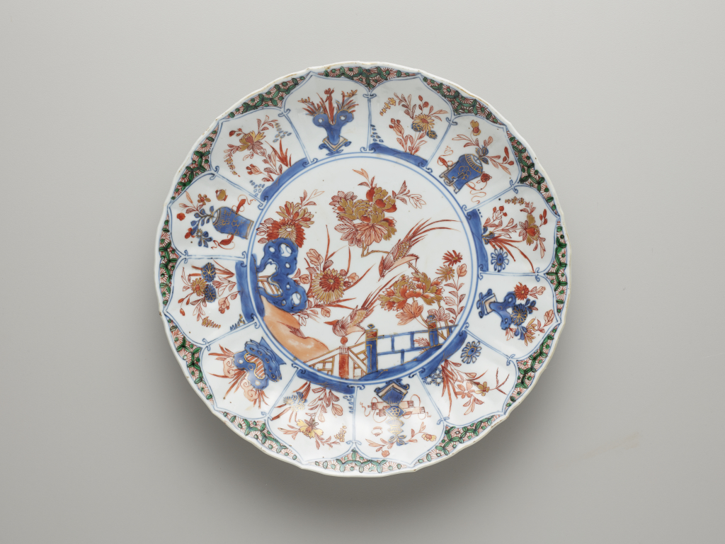 Chinese Imari plate ca. 1720-1740 - [Portland museum of art